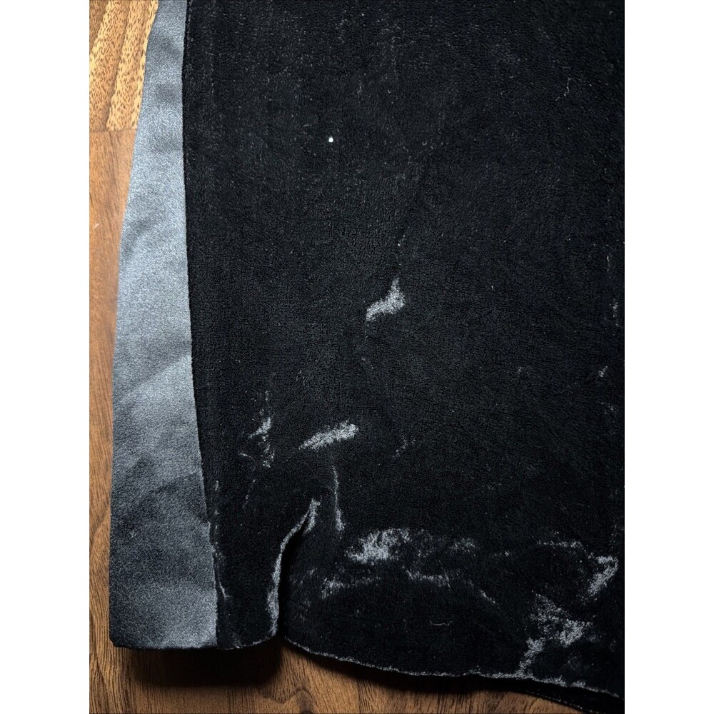 INC Women's Satin Velvet Black Pants‎ Size 4 - Picture 9 of 13